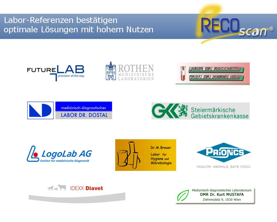 RECOscan Referenzen