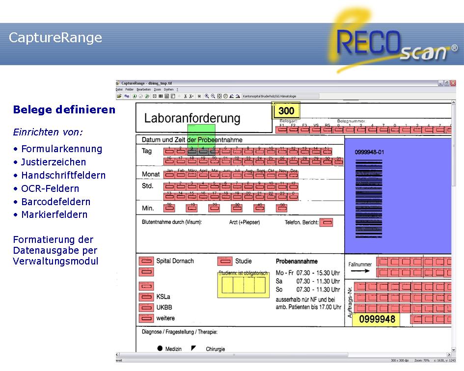 RECOscan CaptureRange